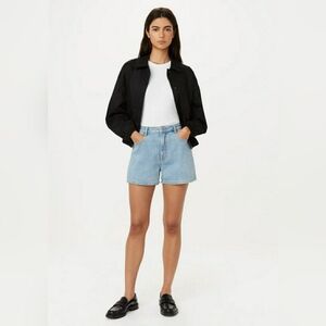 Frank & Oak BNWT HR  The Stevie Tapered Denim Short in Light Wash – 30